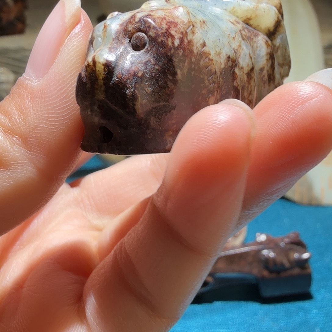 超***文和田玉未镶嵌挂件