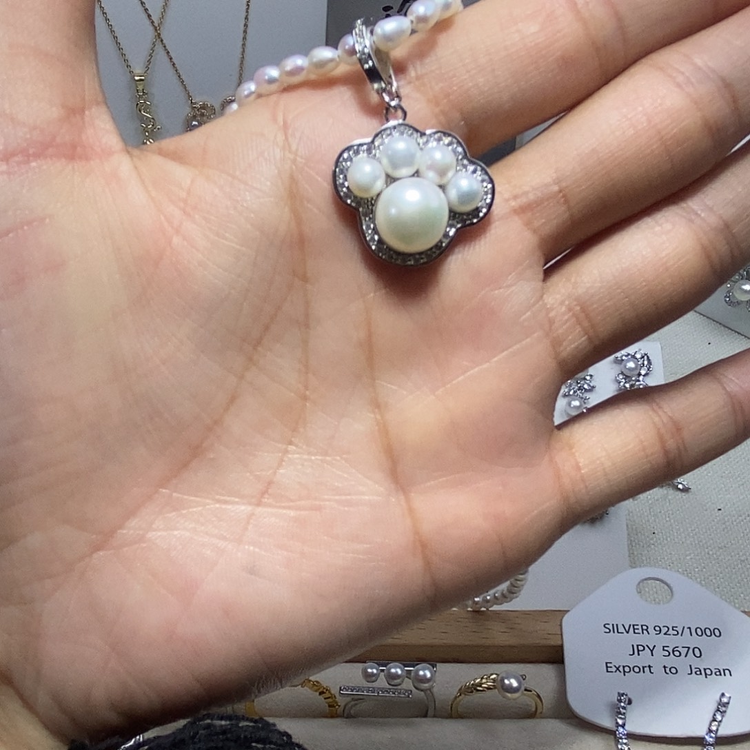 耳饰未镶嵌淡水珍珠