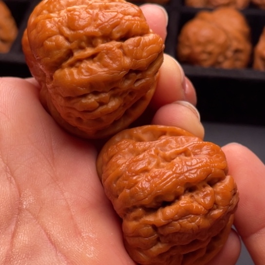 文玩核桃把件秦岭山脉核桃