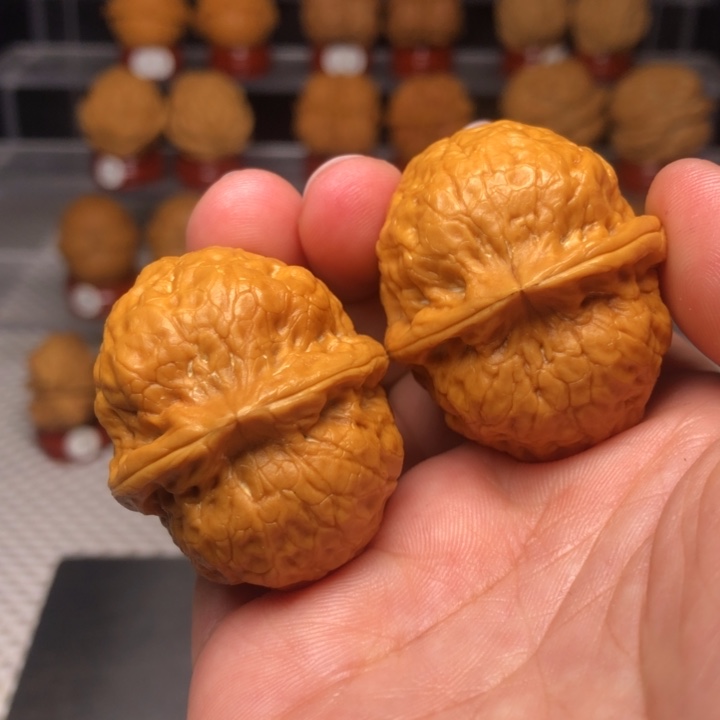 文玩核桃把件6铁蛋萌萌包