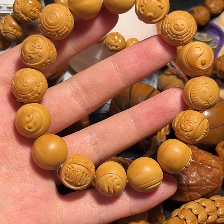 手串/手链橄榄核猴头四象八卦