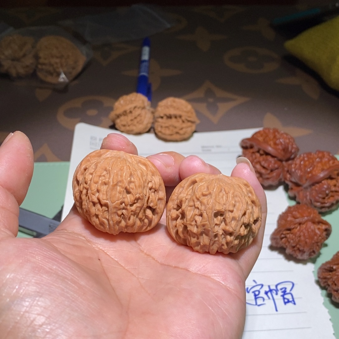 文玩核桃吊坠40取磨盘磨盘