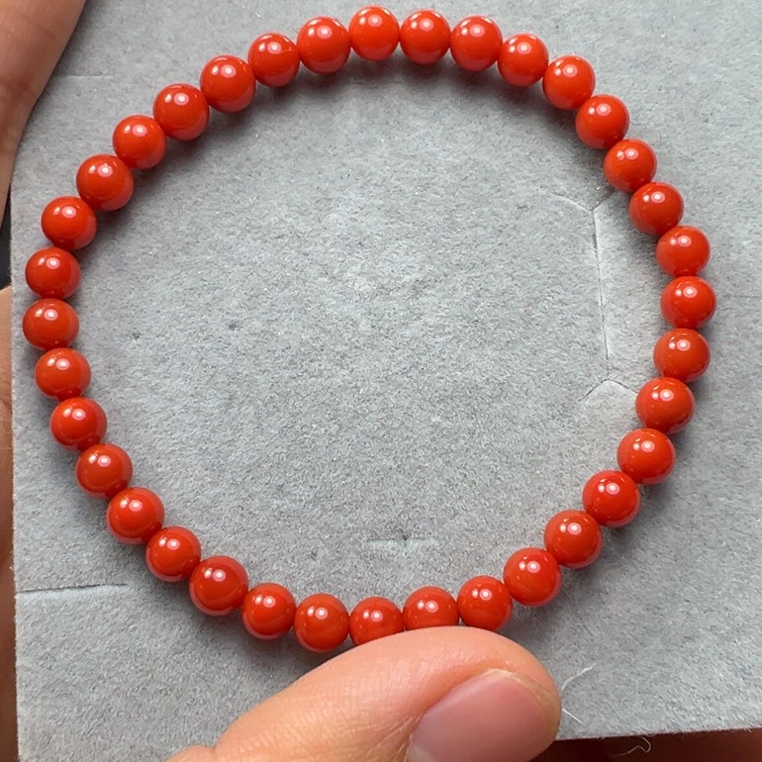 南红玛瑙手串未镶嵌