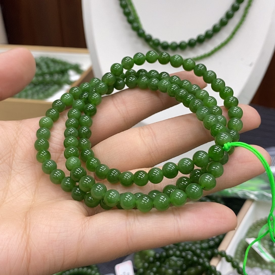 和田玉手链未镶嵌