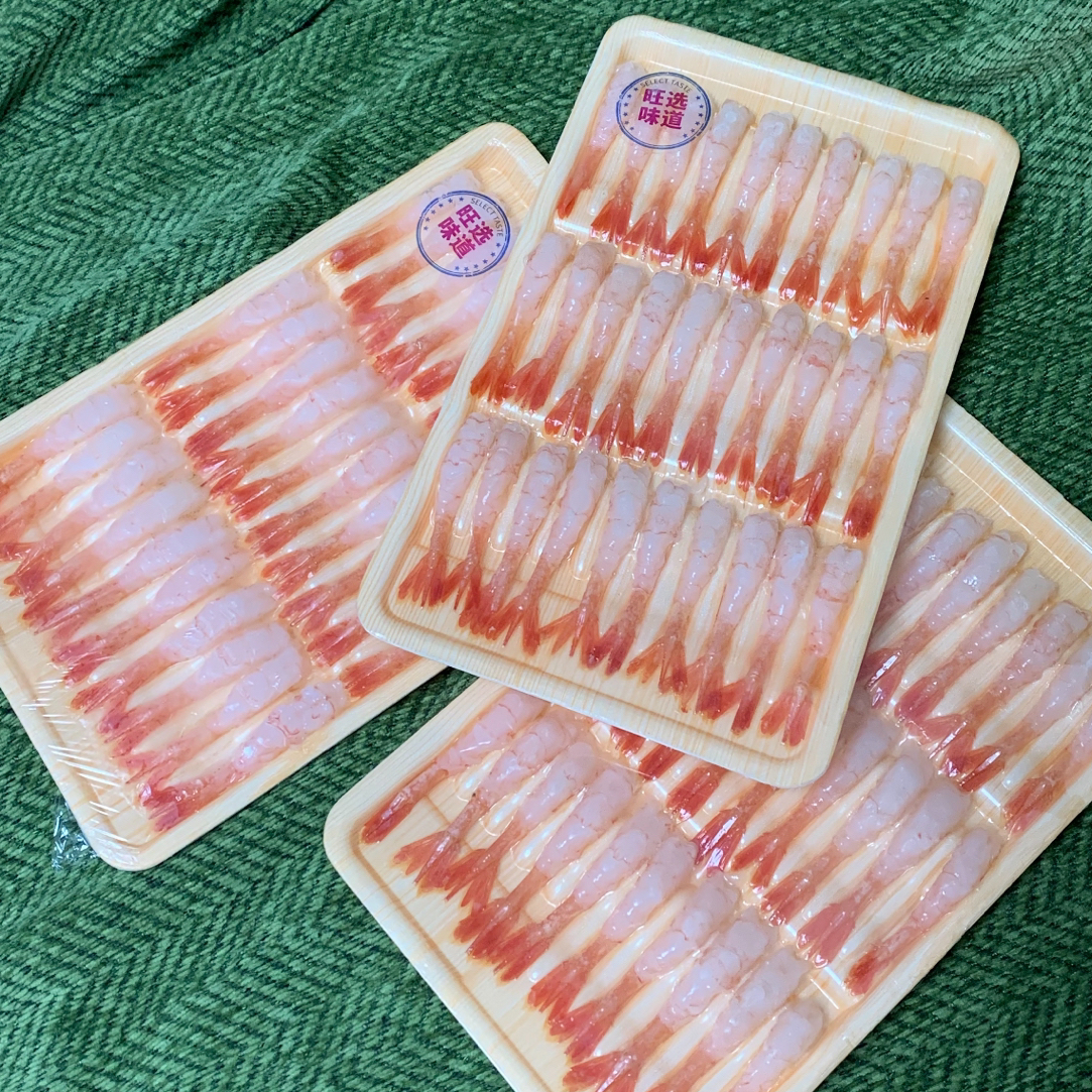 北极甜虾刺身85g/盘
