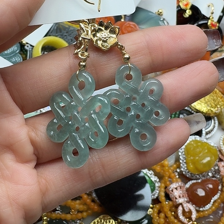 翡翠未镶嵌项链翡翠