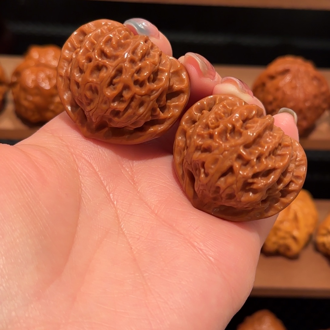 桃核把件玉玺宫灯39 精品1483