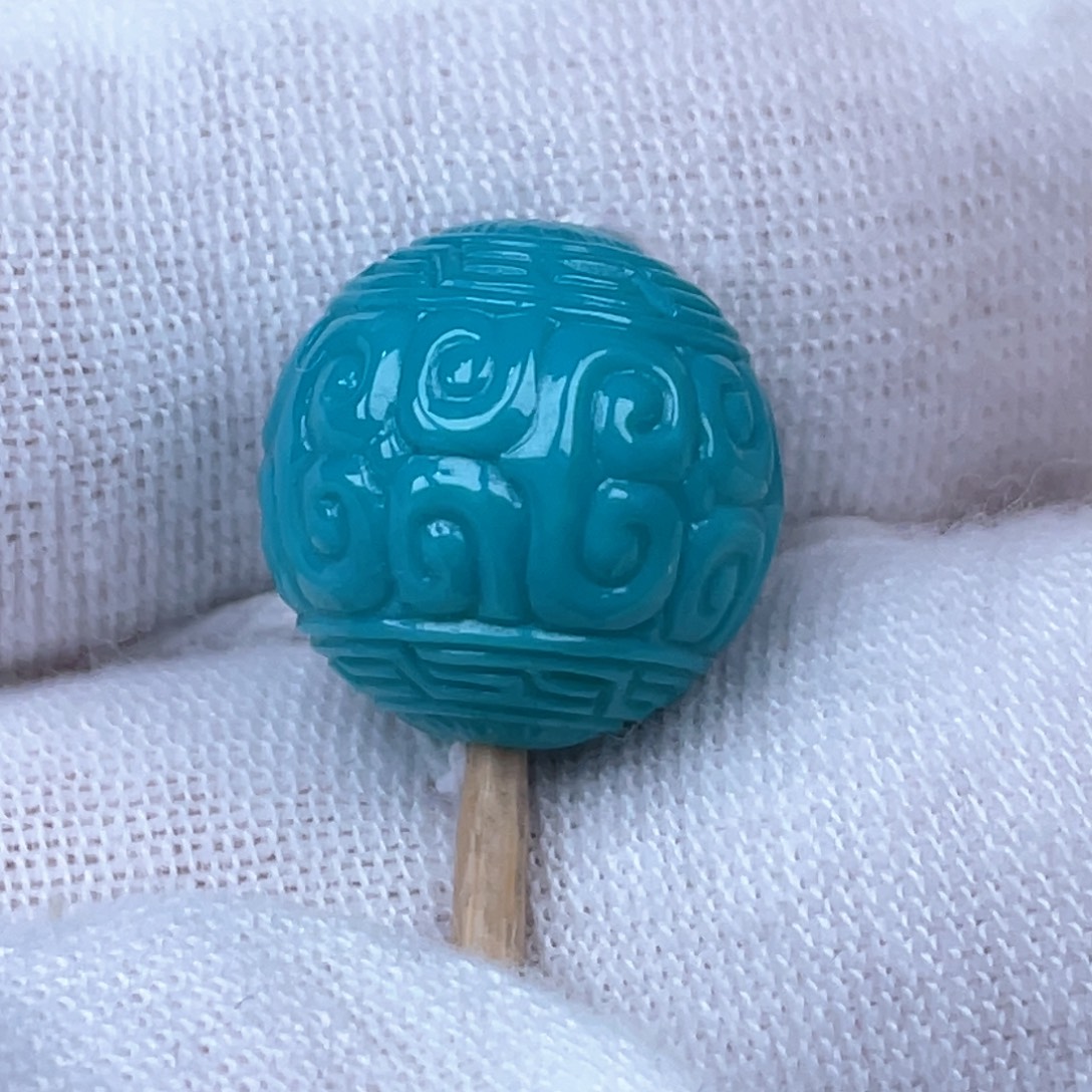 绿松石未镶嵌颈饰12.7mm