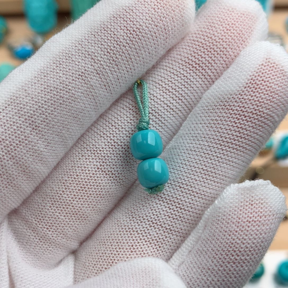 绿松石配饰未镶嵌6.6mm