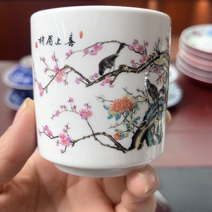 摆件景德镇陶瓷茶具摆件日用瓷2