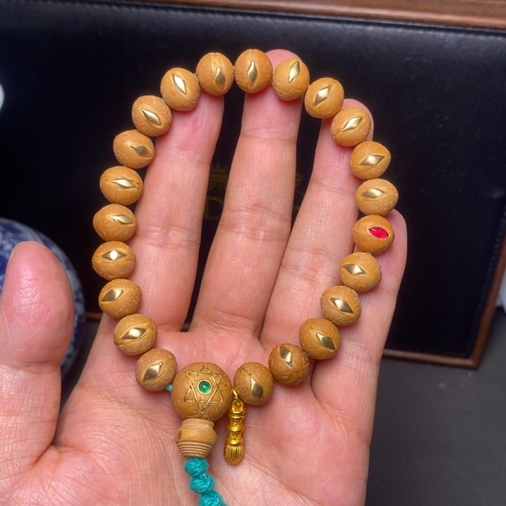 凤眼菩提手串尼泊尔