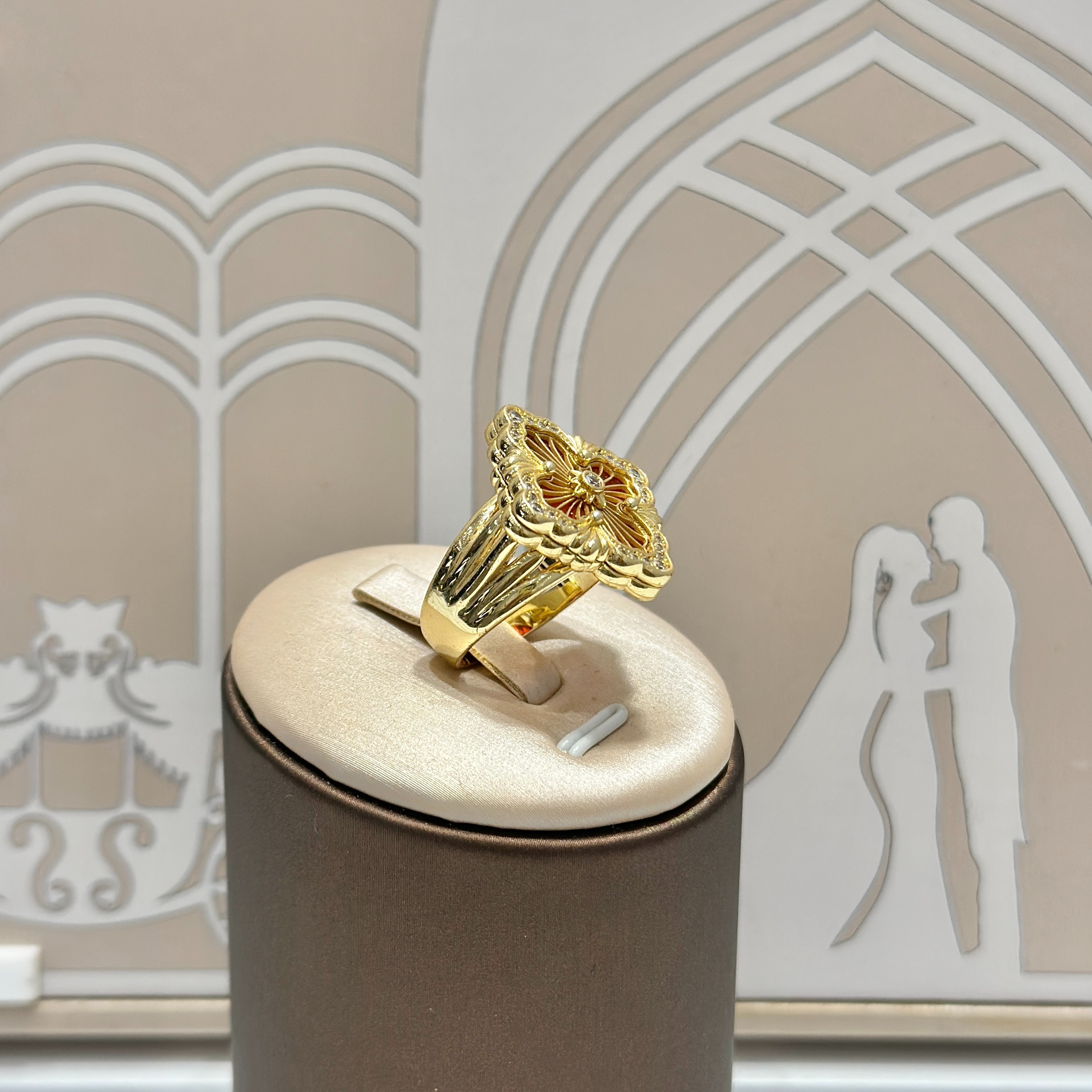 时尚百搭布布戒指 X