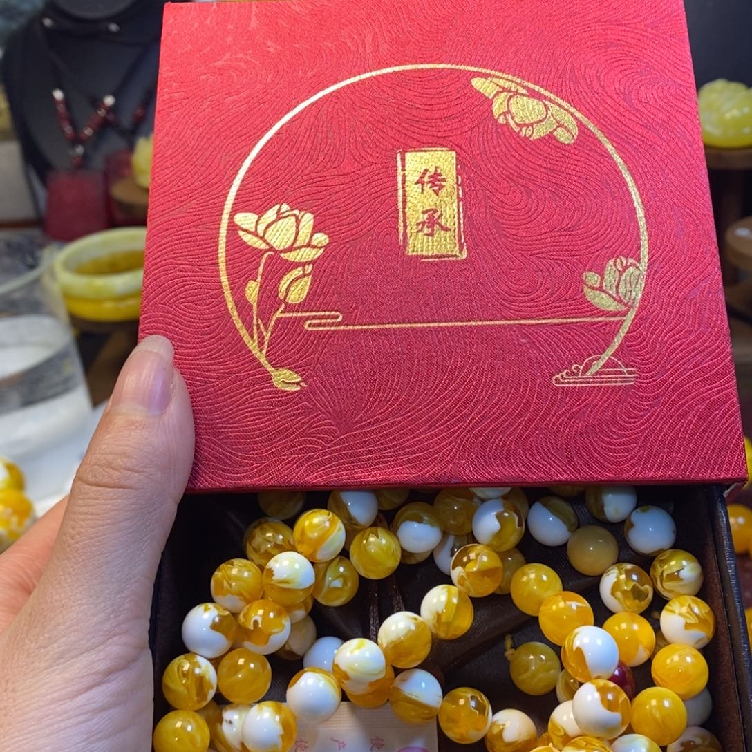 佛***德溶洞妖花款108珠卡10一条