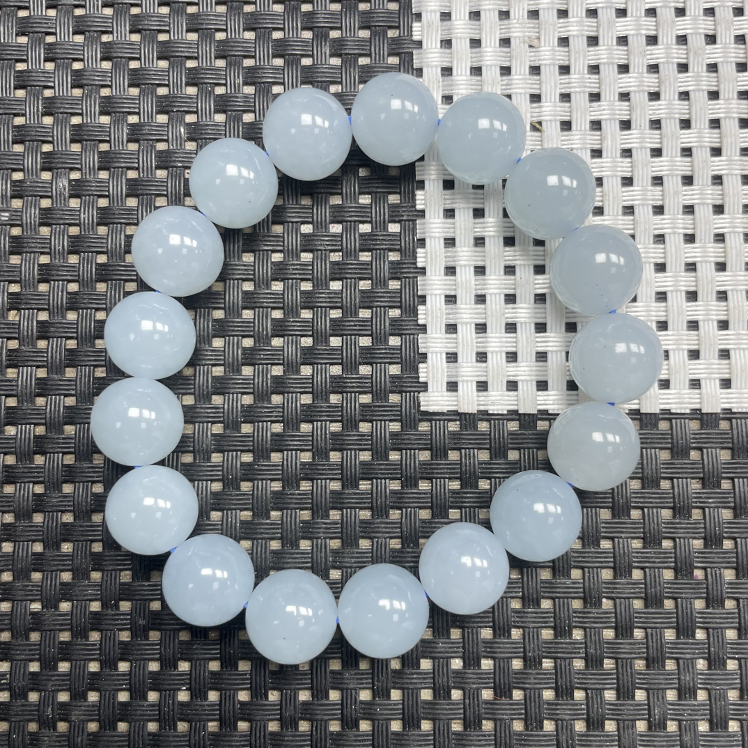 蓝色12mm 手串501