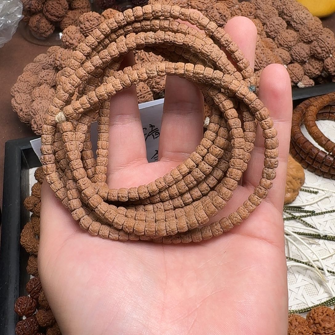 金刚菩提手串6尺寸藏切佛手