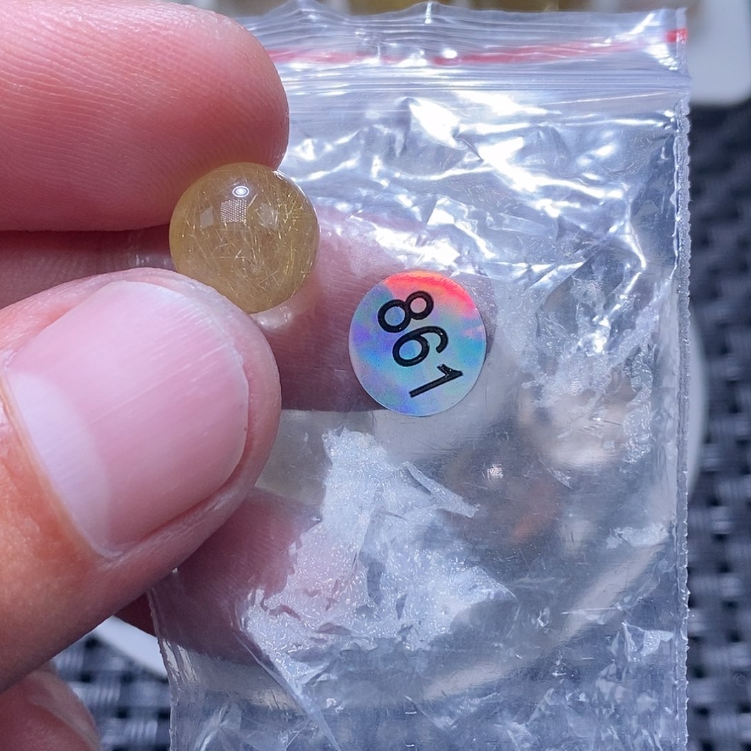 Y***a发晶手链未镶嵌天然水晶