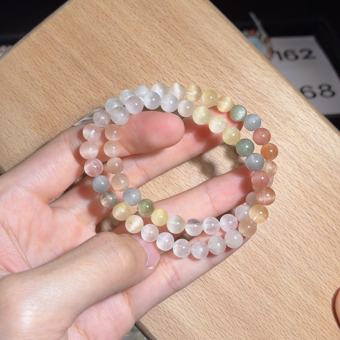 水晶未镶嵌手链162号多样性发一Z 7+