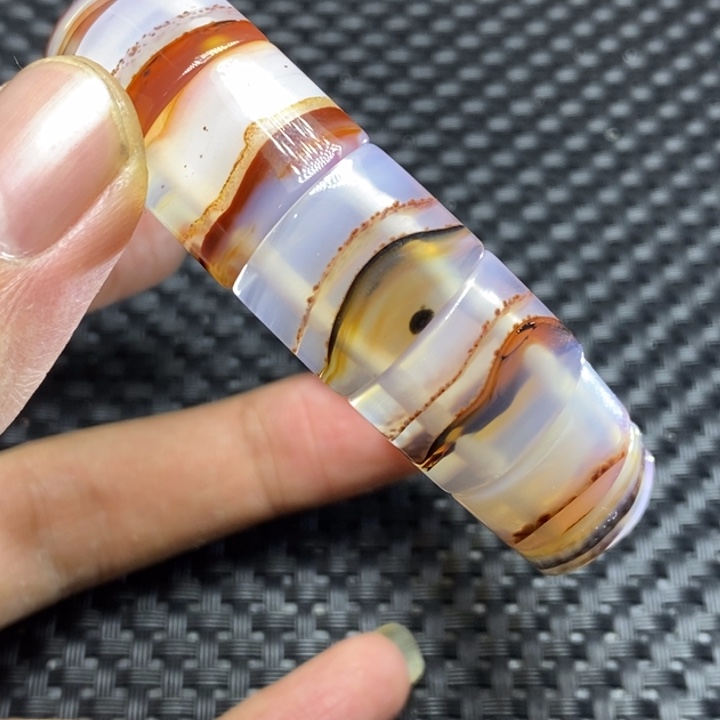 玛瑙/玉髓颈饰未镶嵌洬*^