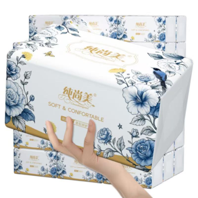 发财兄妹×2.0花开富贵联名款5层400张加量纸巾80抽175×148个人单