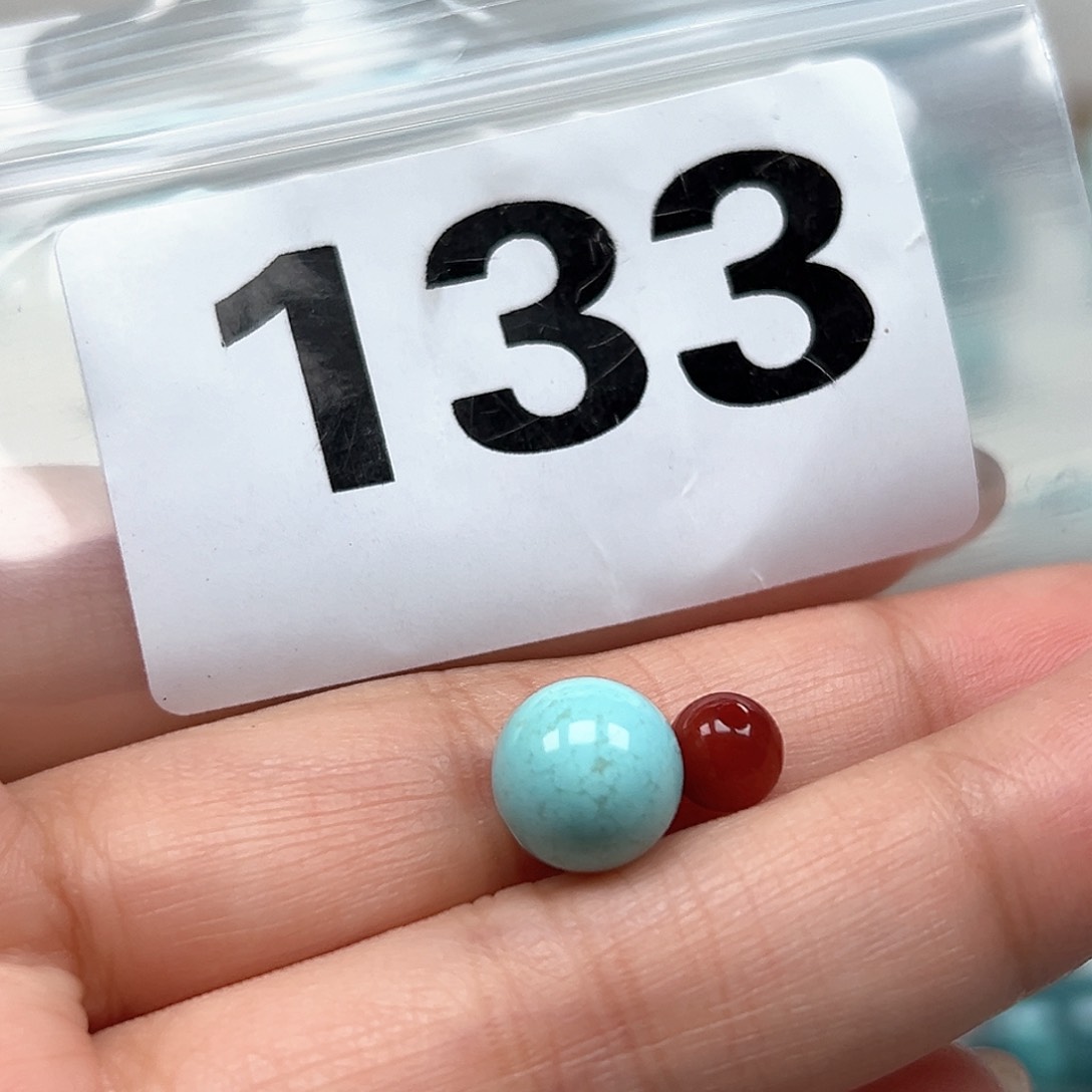 南红玛瑙颈饰未镶嵌