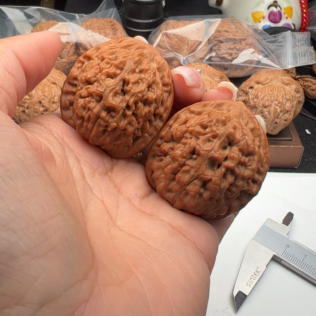 文玩核桃把件莲花37