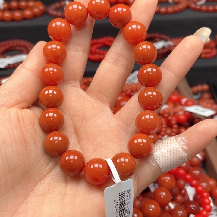 南红玛瑙手链未镶嵌苏*七