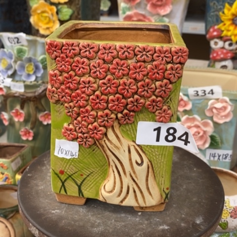 【闪购商品】红陶粗陶材质多肉花盆