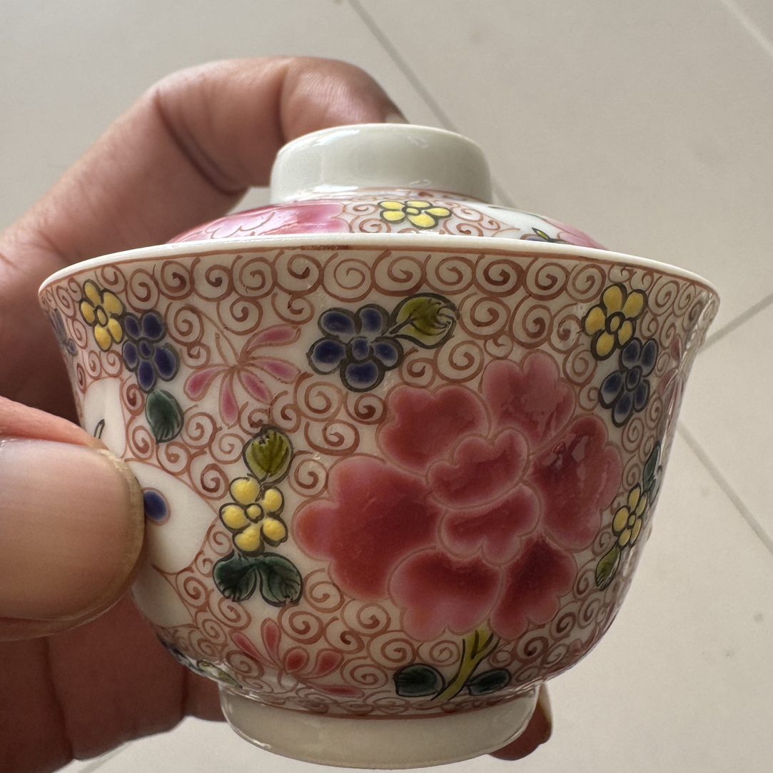 两件套盖碗，全品，