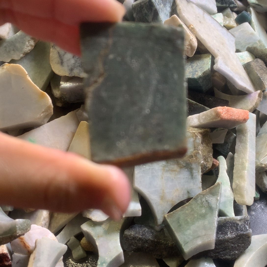 翡翠颈饰未镶嵌缅甸翡翠