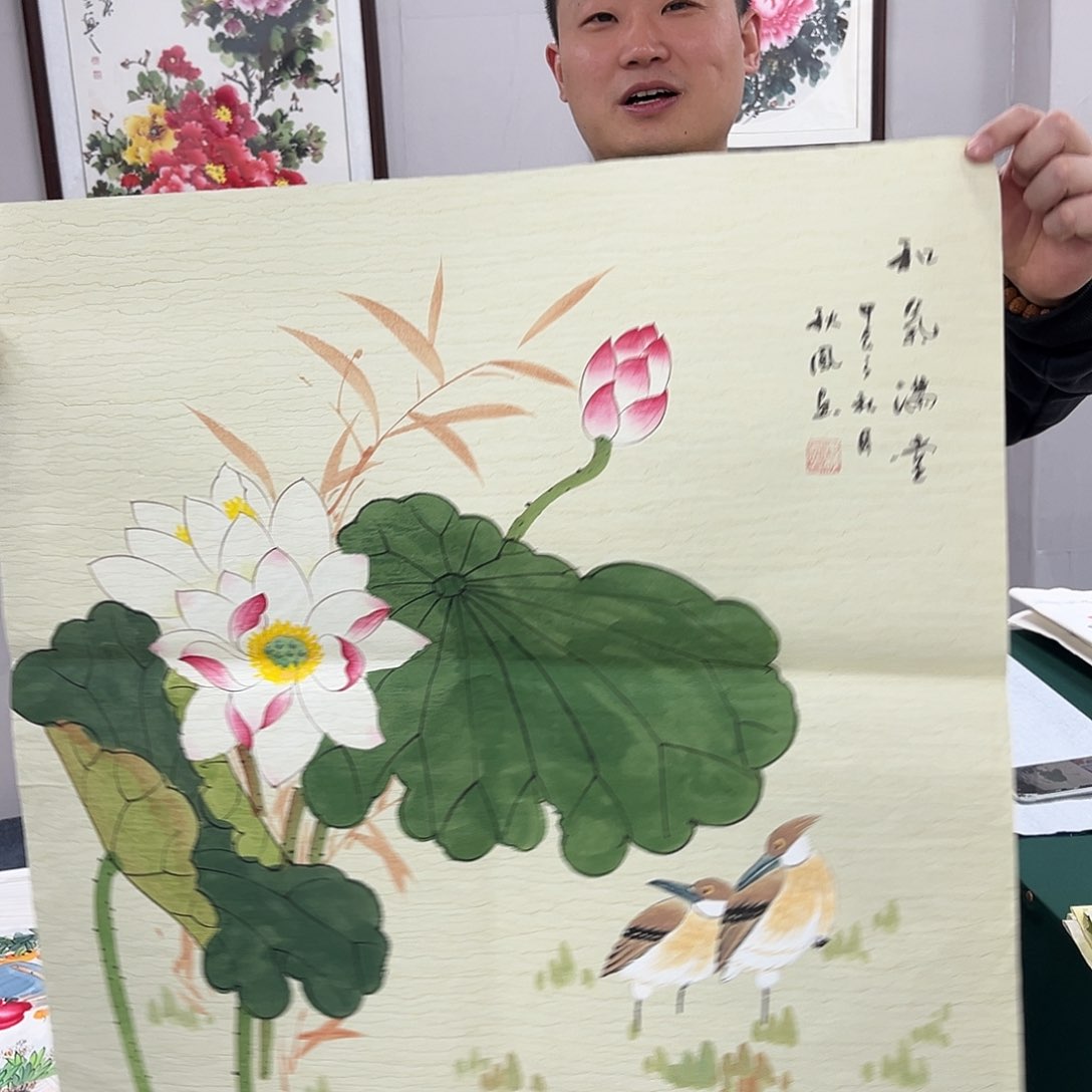 国画宣纸国画作品纯手绘