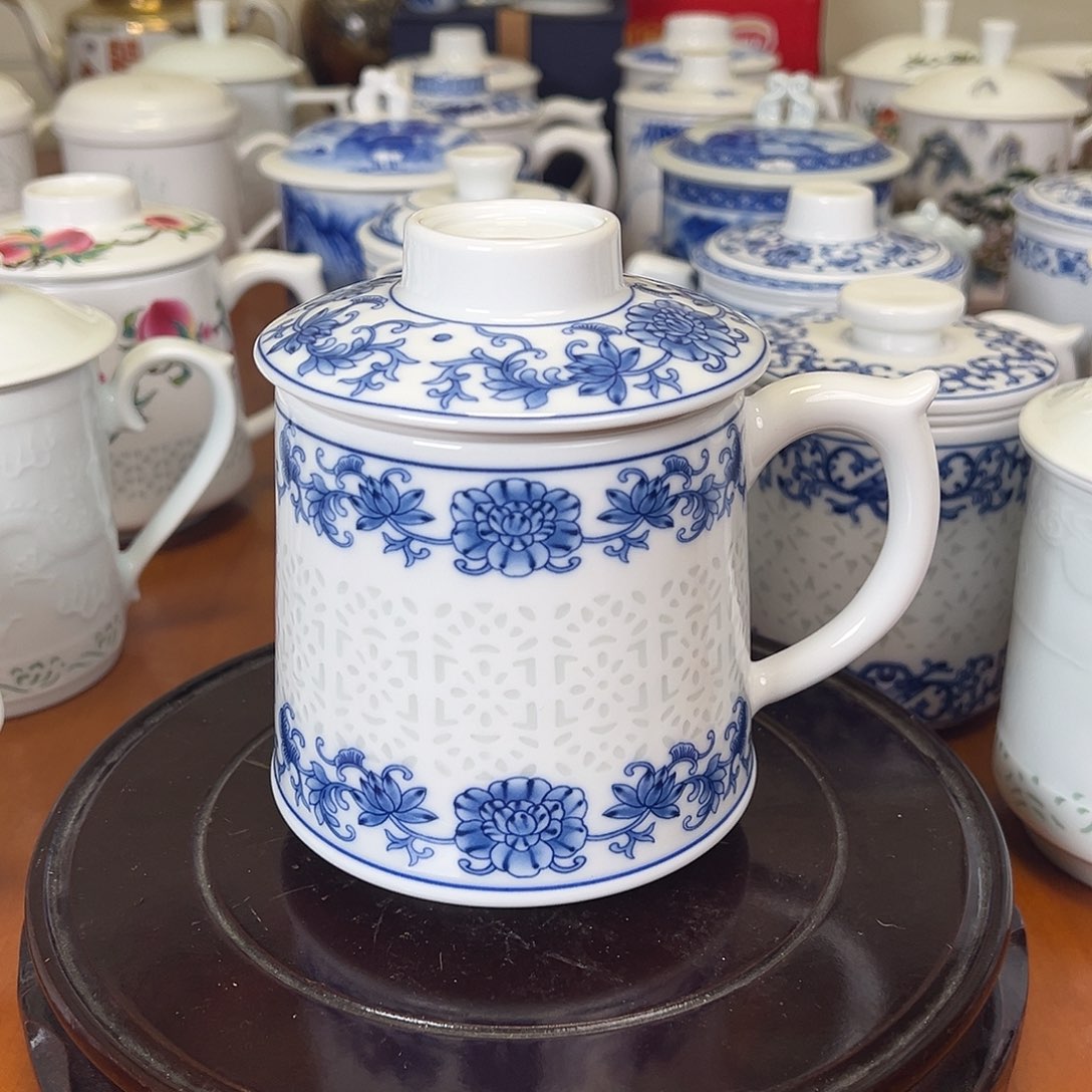 景德镇陶瓷高温办公杯