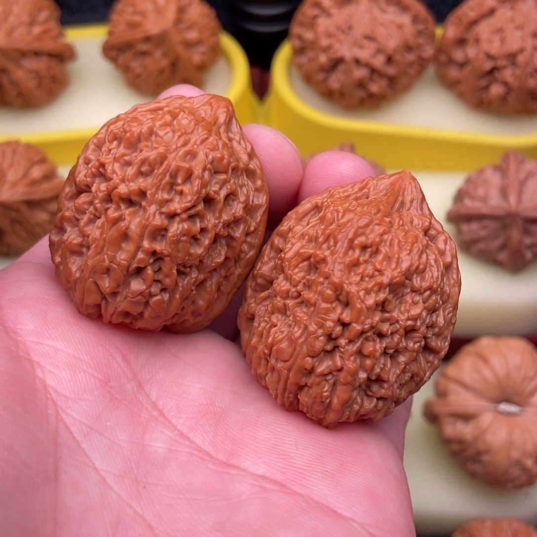 文玩核桃把件大蒜头34