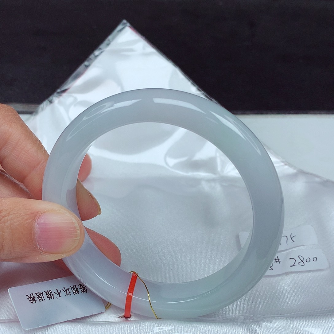 未镶嵌手镯翡翠58圈4875
