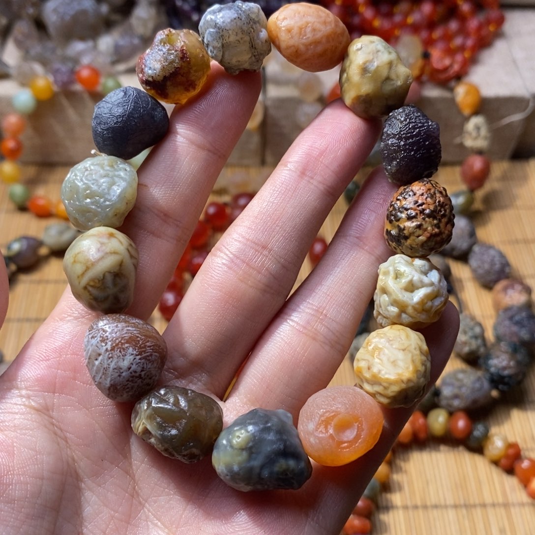 玛瑙/玉髓手链未镶嵌