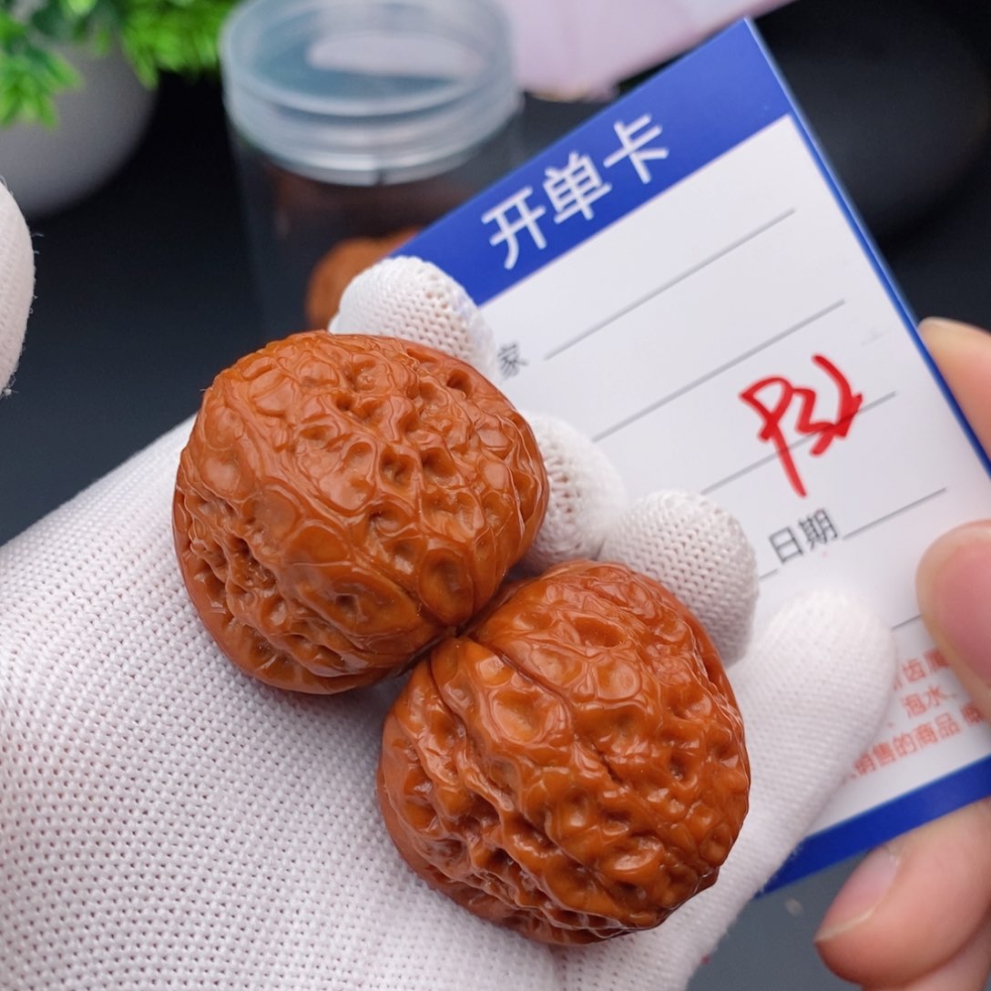 文玩核桃把件36团圆932