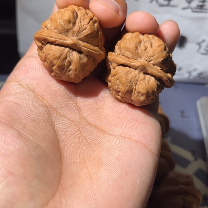 文玩核桃吊坠蛤蟆38全品