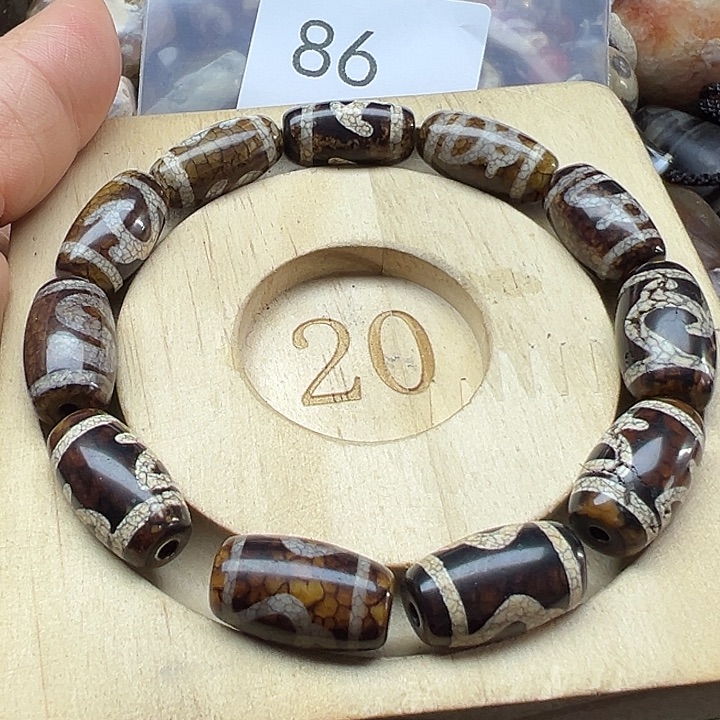 玛瑙/玉髓未镶嵌手链