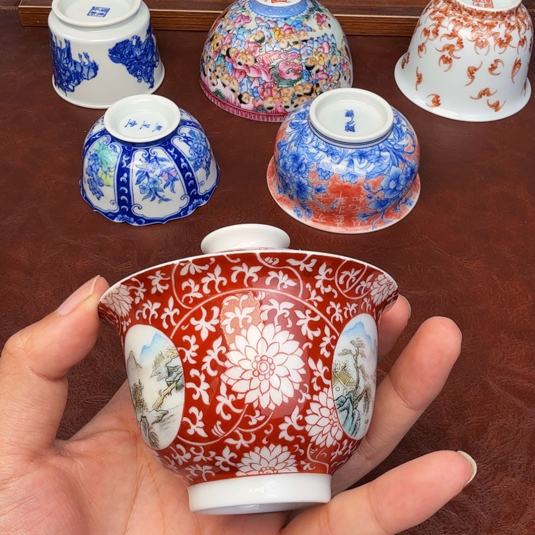 M***生陶现代景德镇全手工全手绘陶瓷
