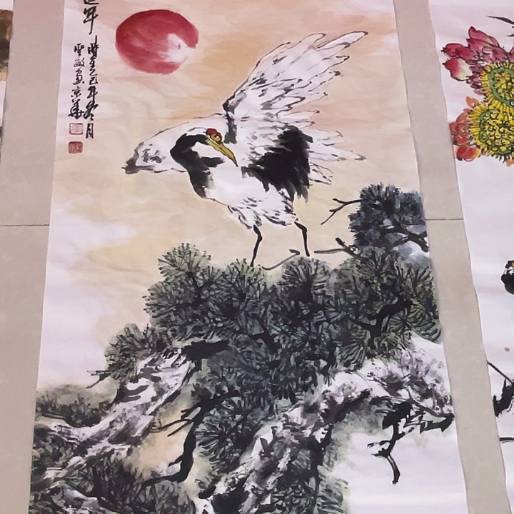 国画张圣敏先生纯手绘作品