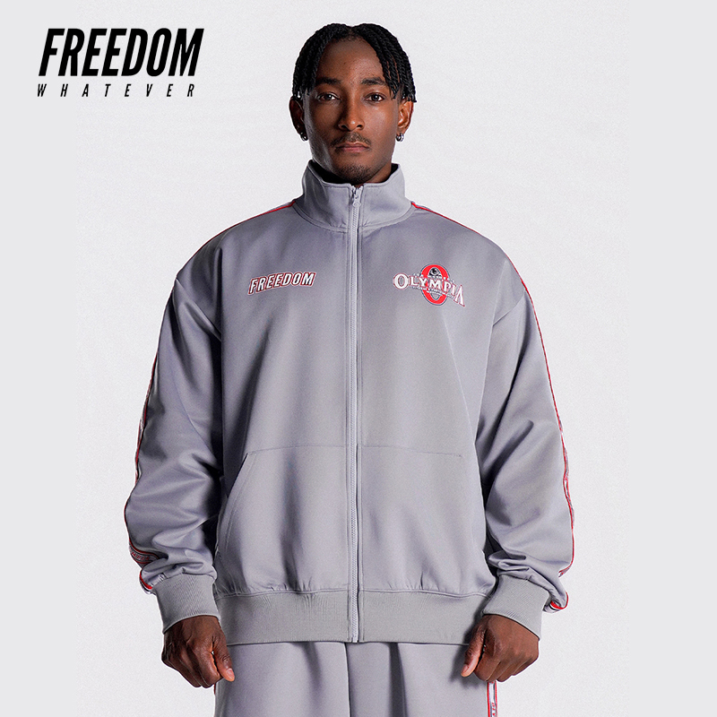 FREEDOM 夹克外套健身训练宽松运动立领250020