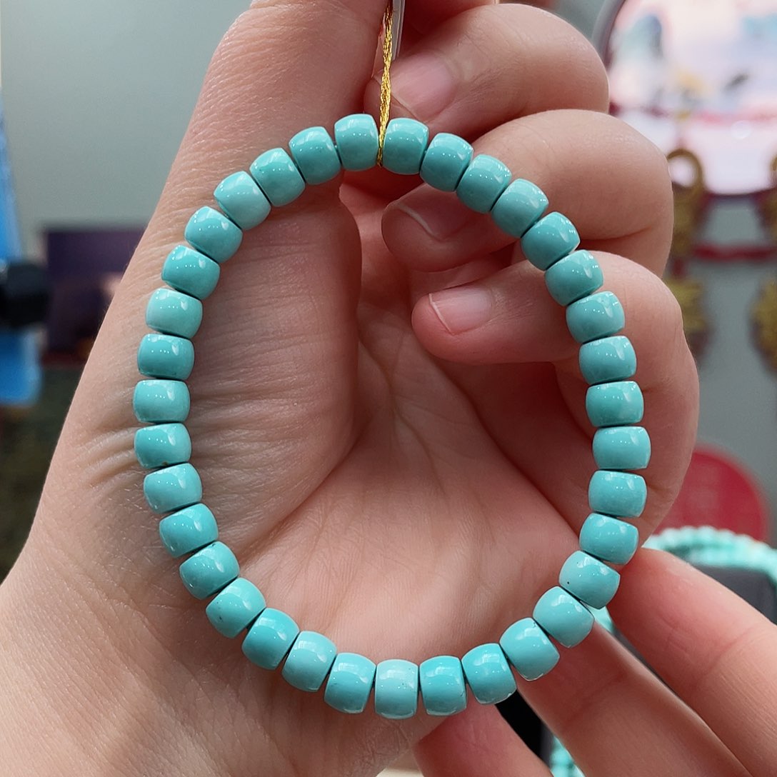 绿松石手串未镶嵌