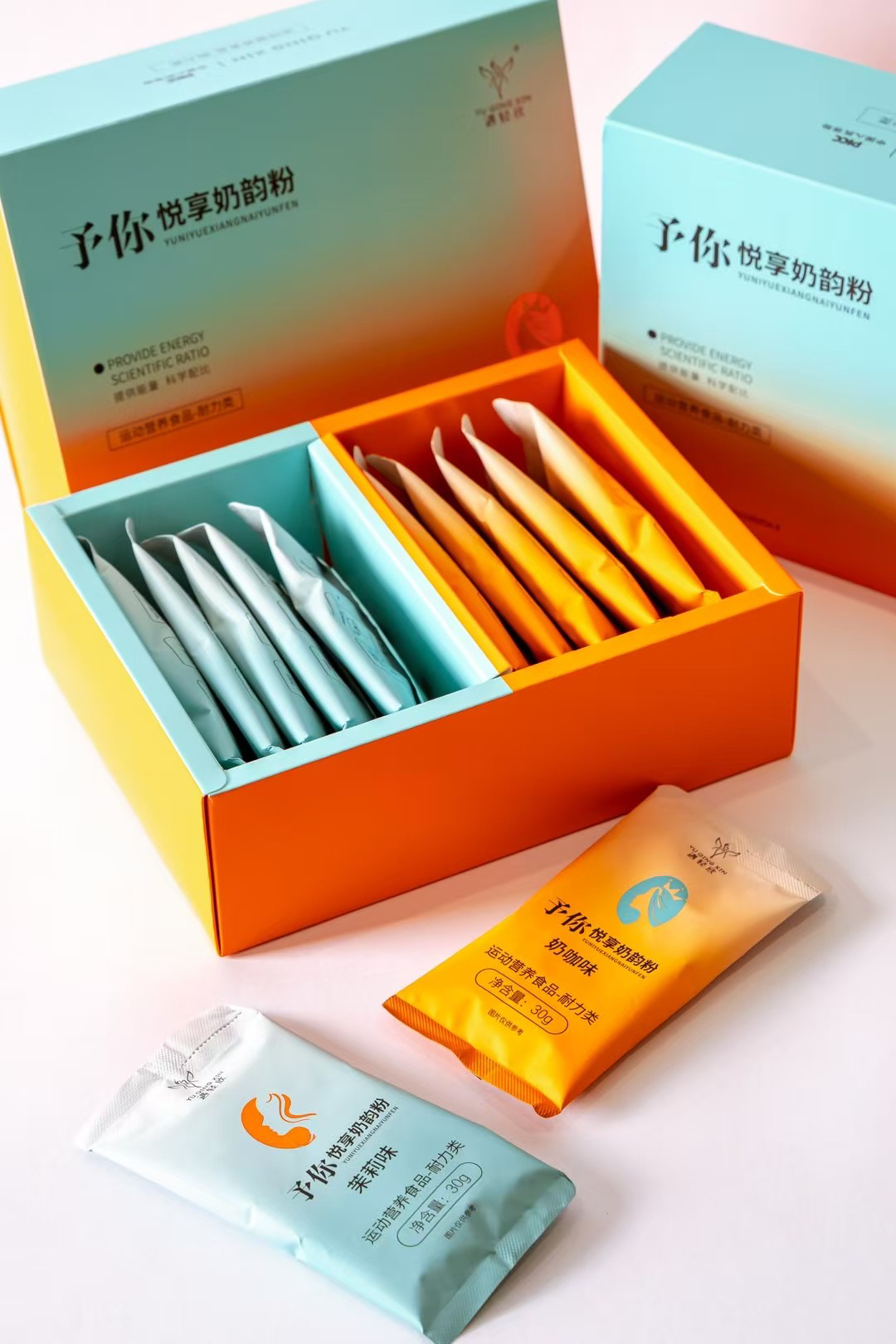 遇轻欣奶咖固体饮料30g12袋 一盒