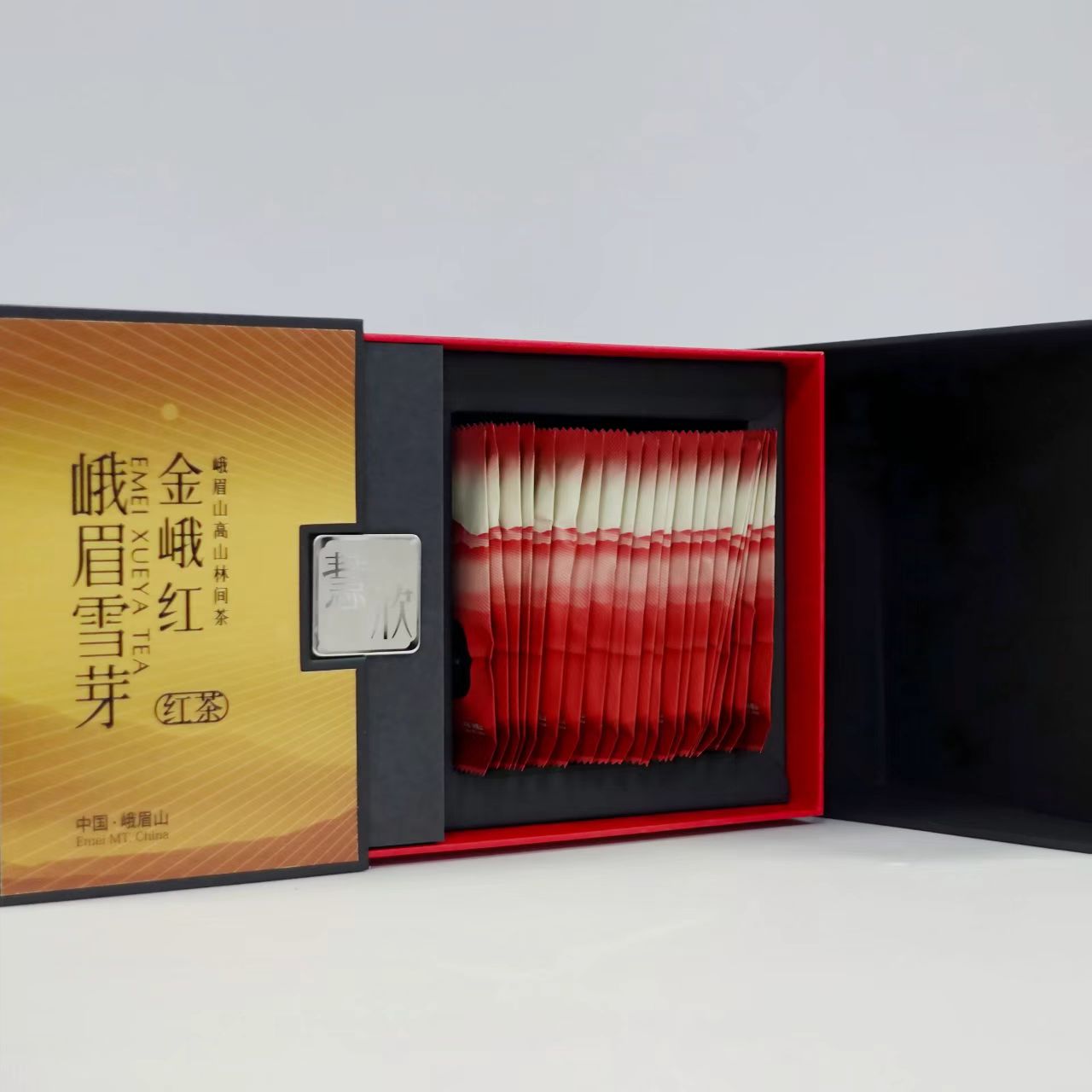 四川峨眉山特级工夫红茶金峨红慧欣礼盒装