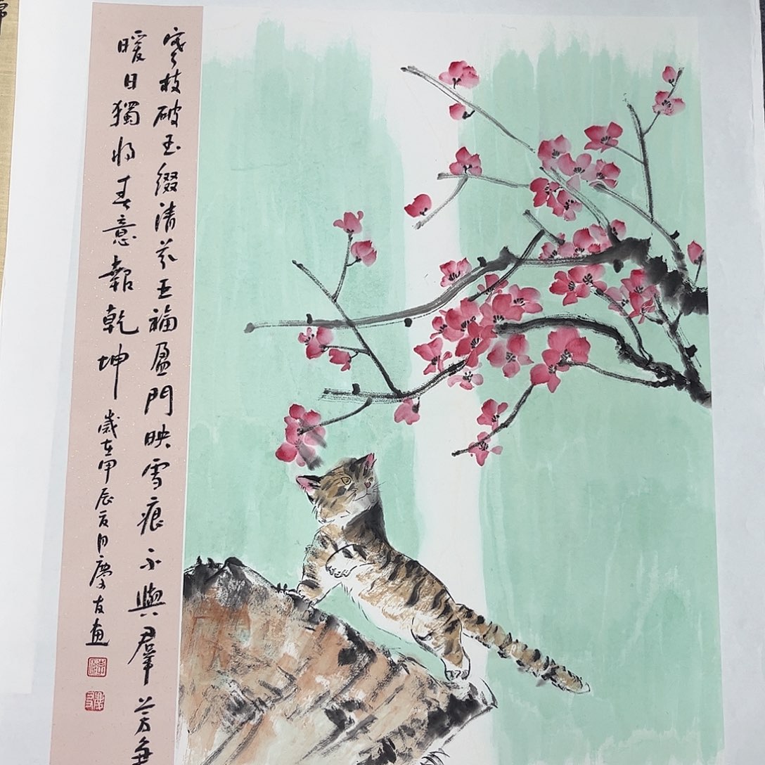 国画宣纸国画纯手绘作品
