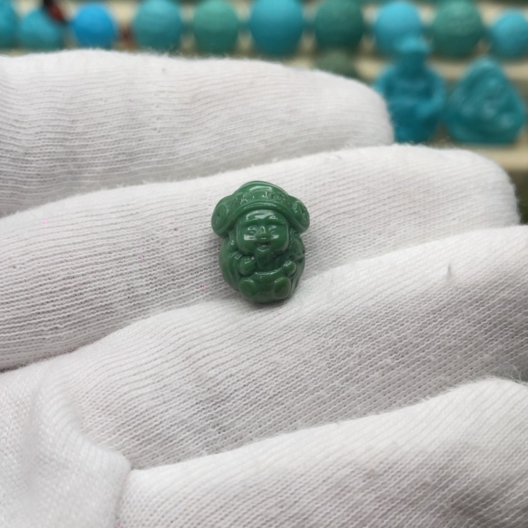 绿松石未镶嵌颈饰卡11.6-15-8