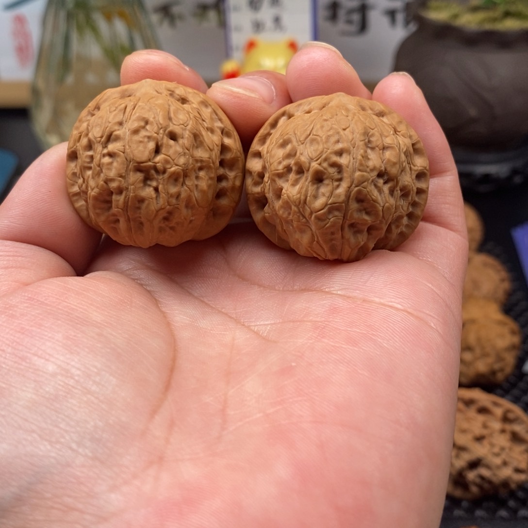 文玩核桃把件全品乾隆磨35