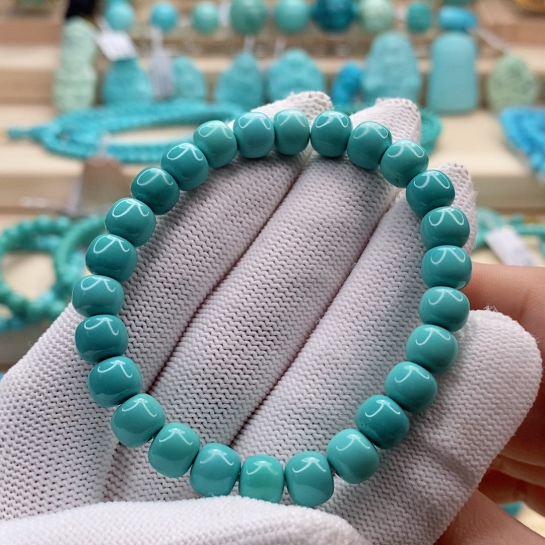 绿松石珠宝奇石未镶嵌