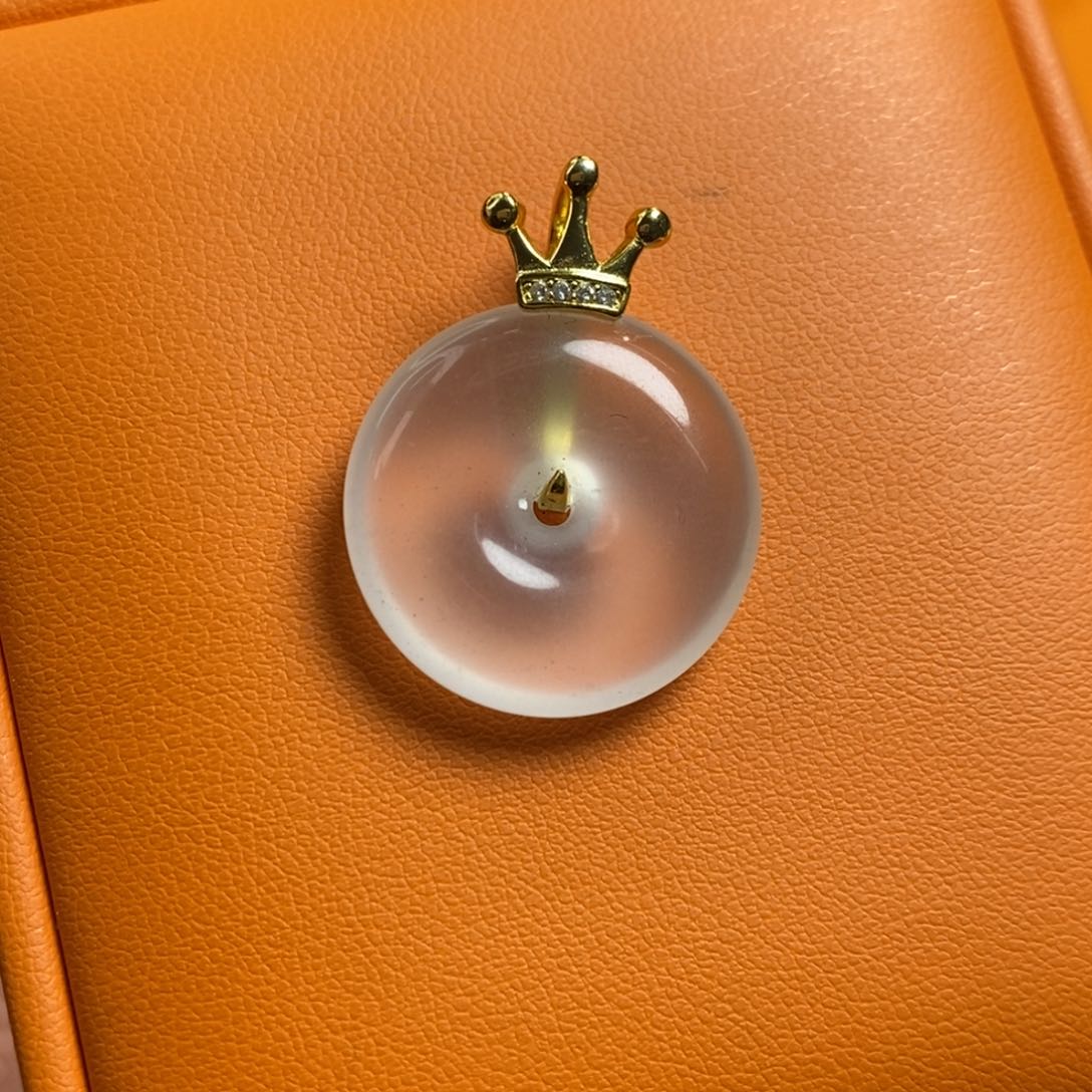 石英质玉颈饰未镶嵌