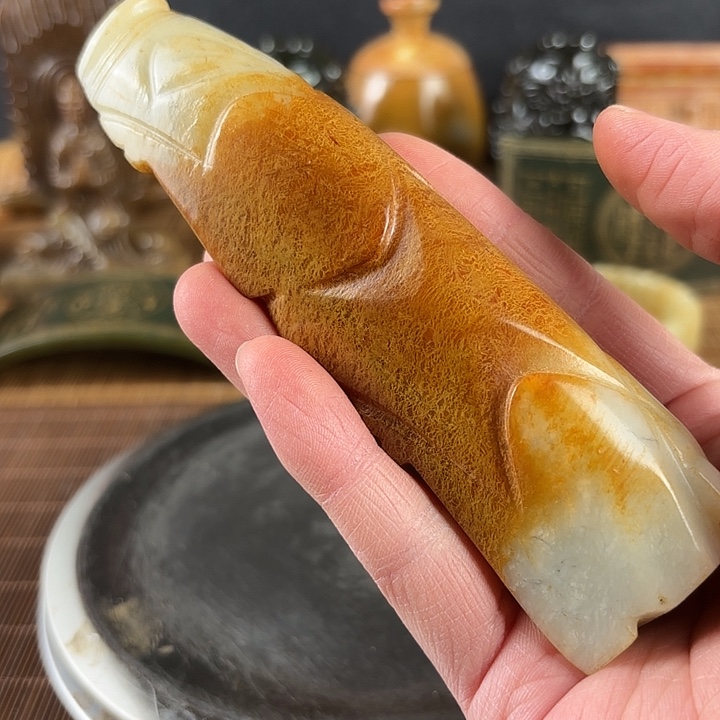 豪***羁和田玉未镶嵌挂件