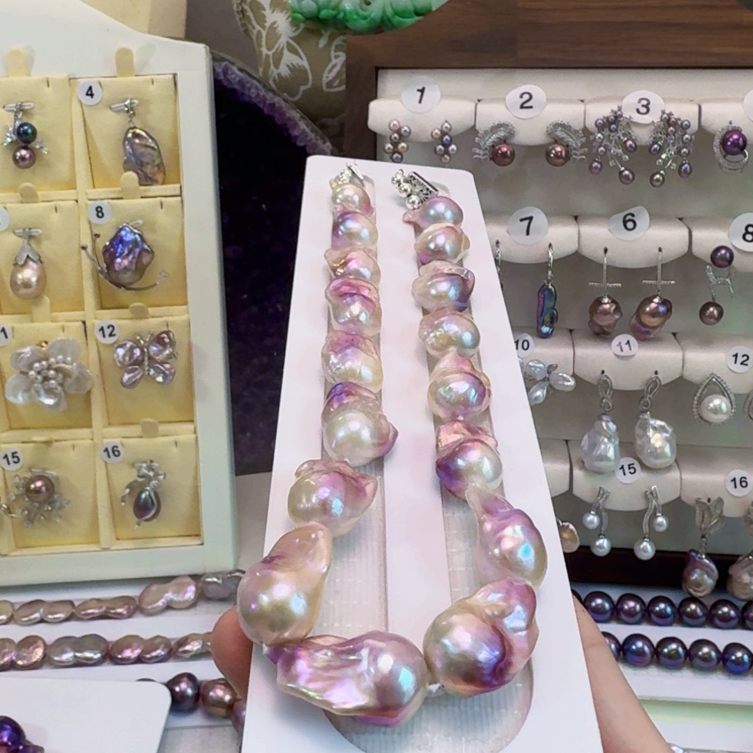 淡水珍珠项链未镶嵌一****肉